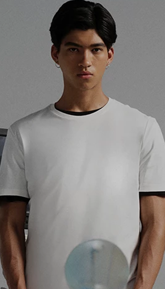 Camiseta Gola C Pima Malha Dupla. Desvende aqui.