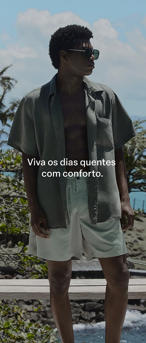 Viva os dias quentes com conforto