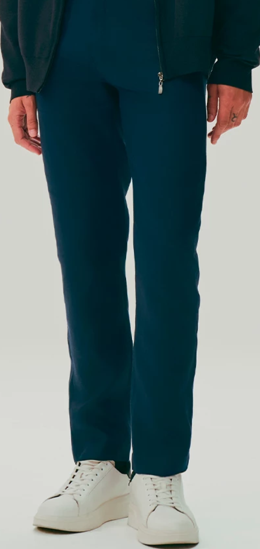 Calça chino lã merino