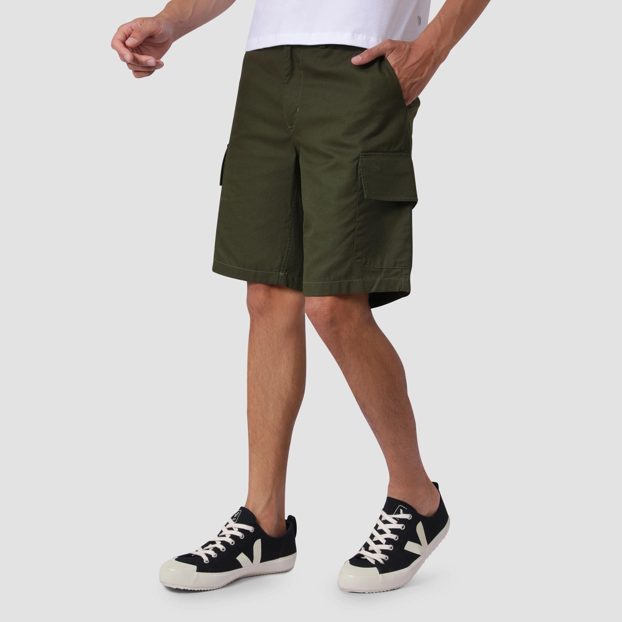 Bermuda Cargo Algodão Orgânico