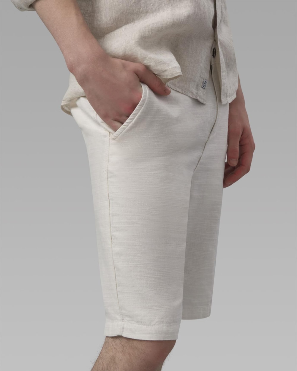 Bermuda Chino de Algodão Orgânico