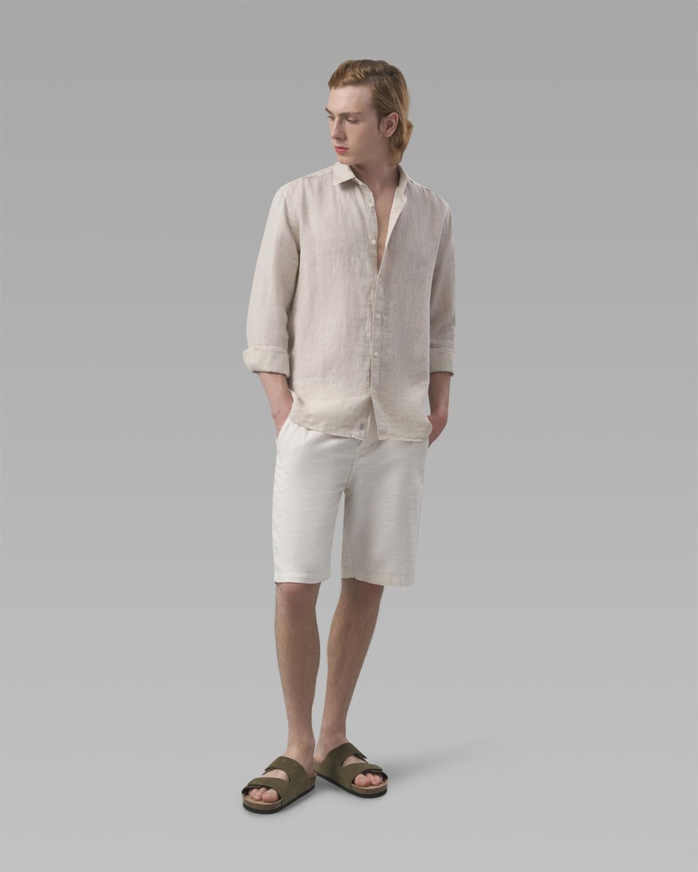 Bermuda Chino de Algodão Orgânico