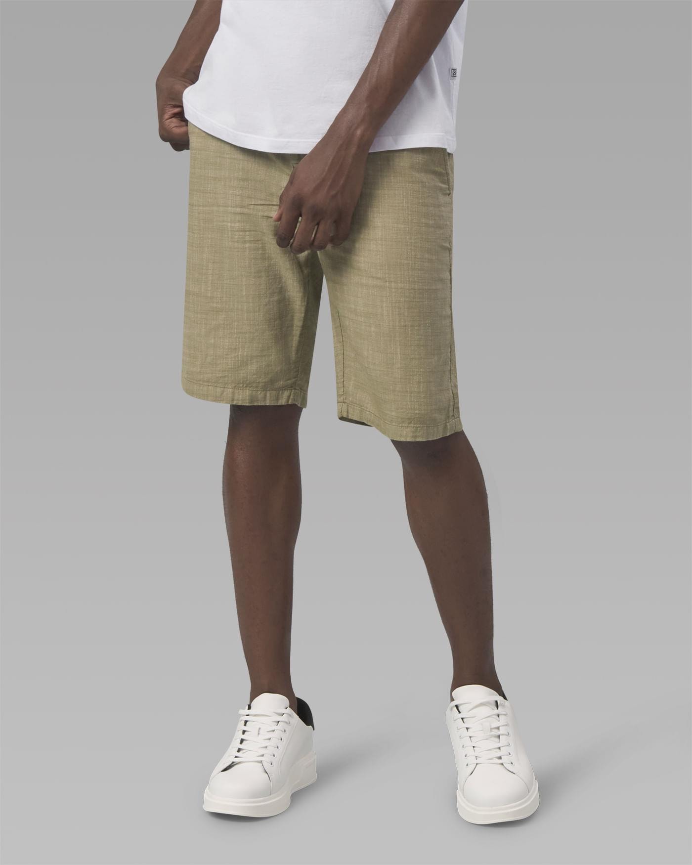 Bermuda Chino De Algodão Orgânico