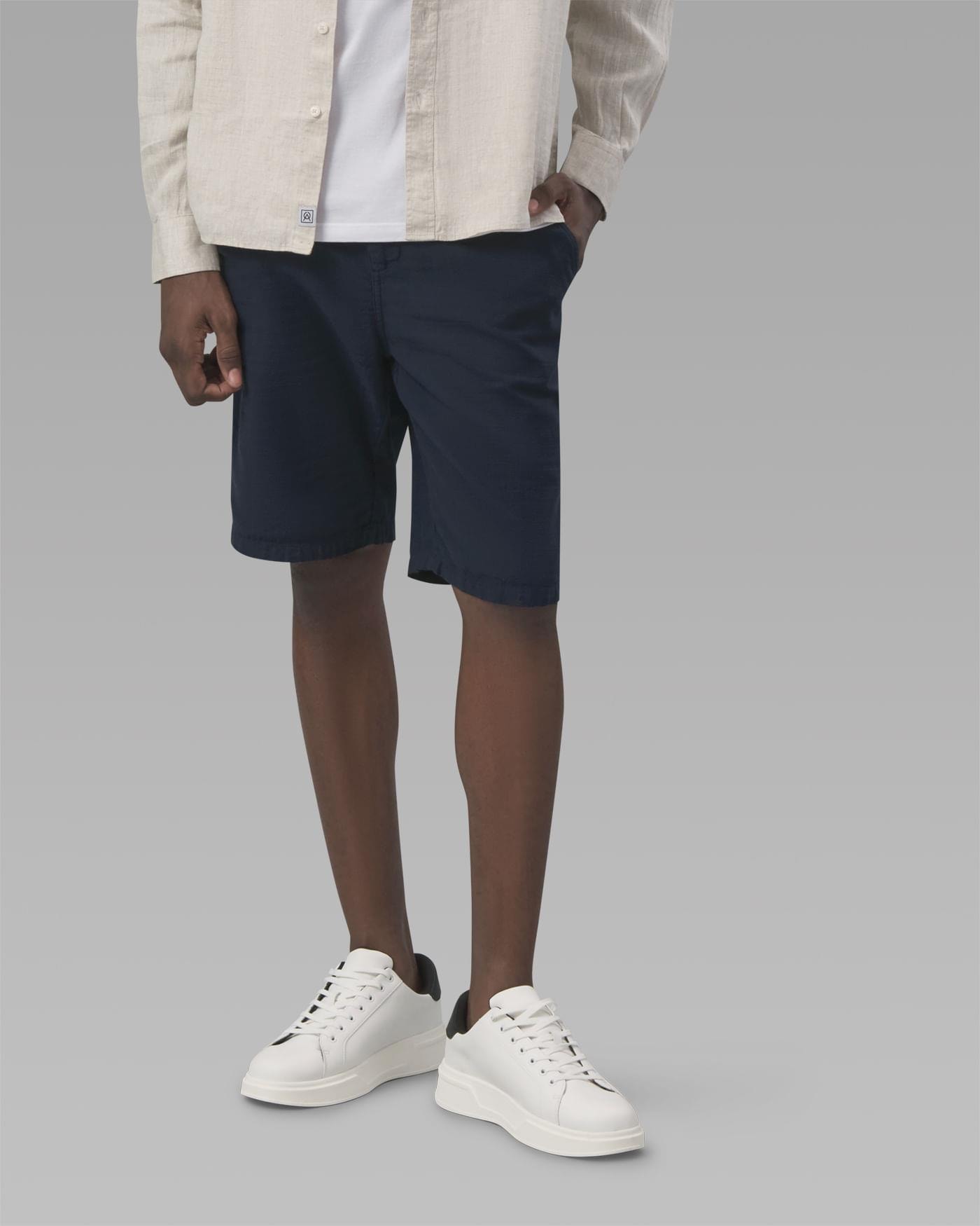 Bermuda Chino De Algodão Orgânico