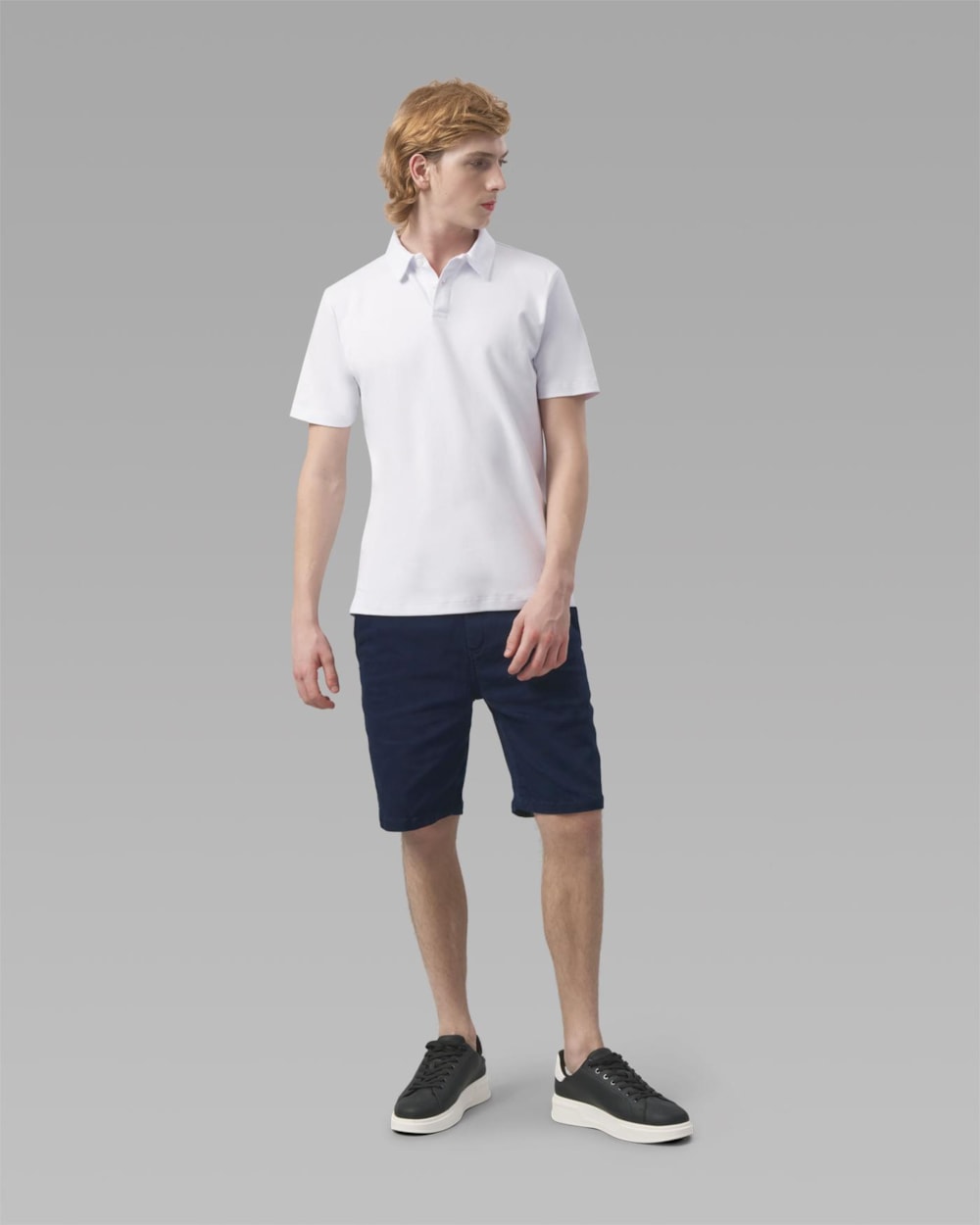 Bermuda Chino Sarja Moletom