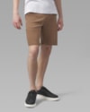 Bermuda chino sarja moletom-marrom-44
