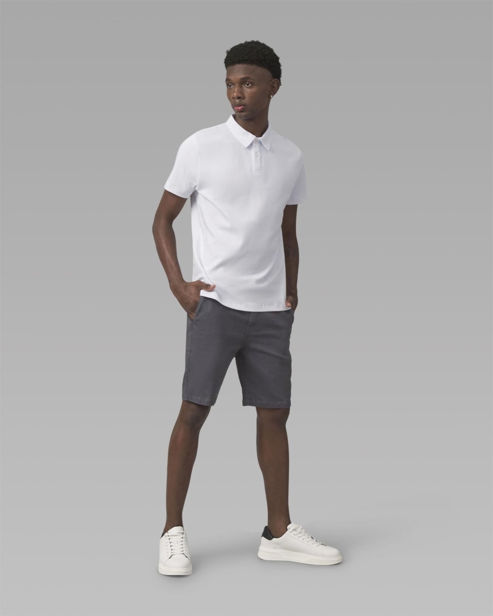 Bermuda Chino Sarja Moletom