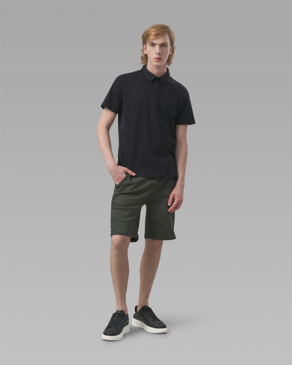 Bermuda Chino Sarja Moletom