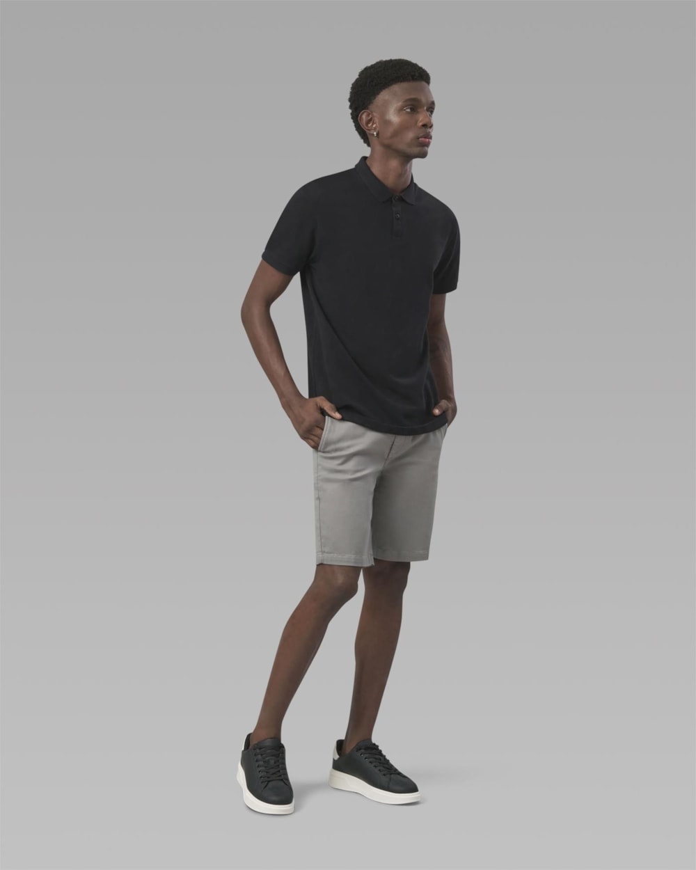 Bermuda Chino Sarja Moletom