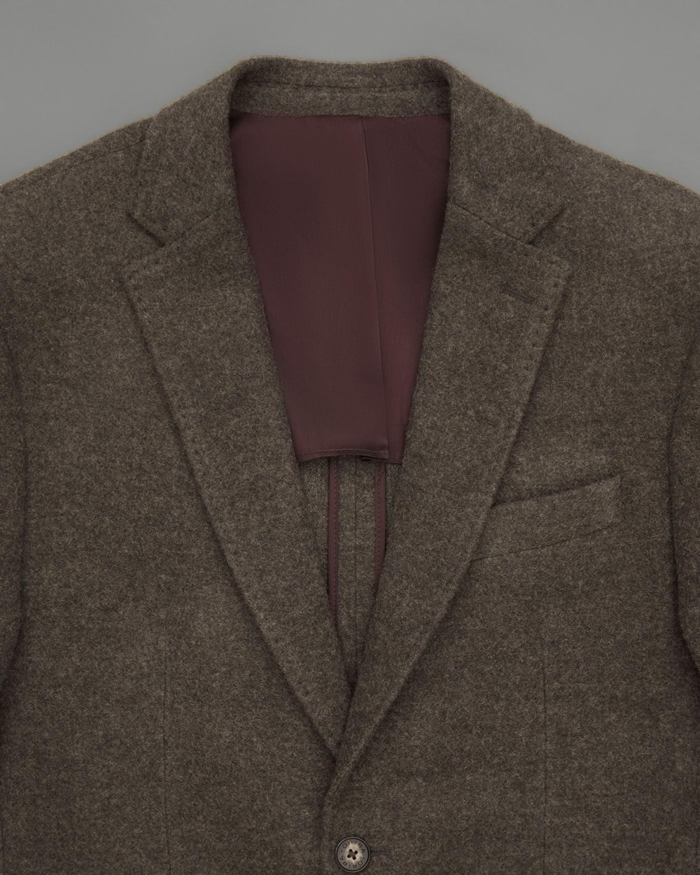 Blazer Casual Lã Batida