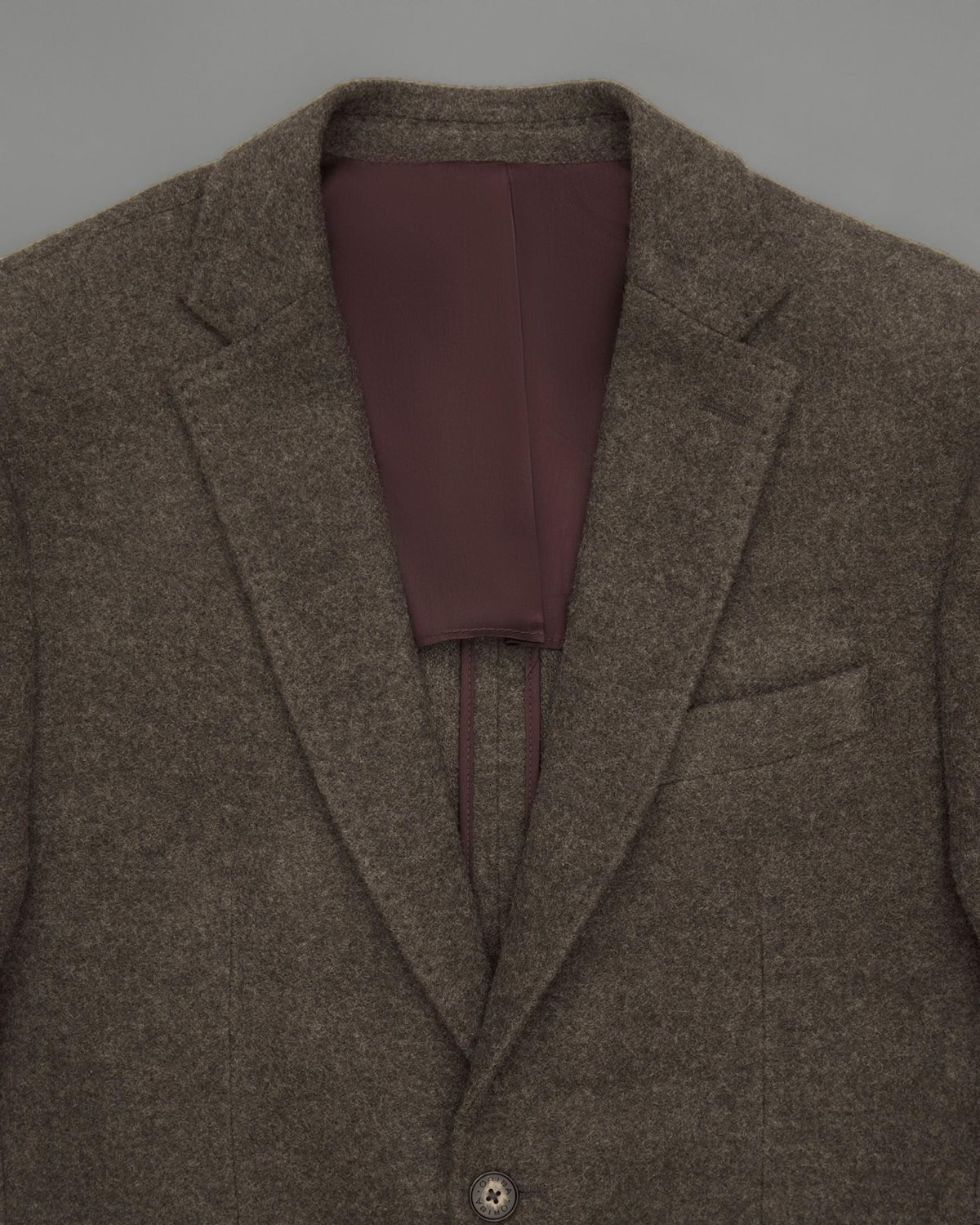 Blazer Casual Lã Batida