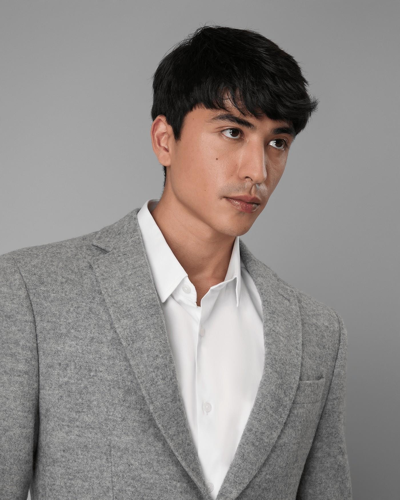 Blazer Casual Lã Batida