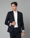 Blazer casual lã fria-azul-50