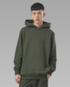 Blusa canguru moletom algodão orgânico-verde-m