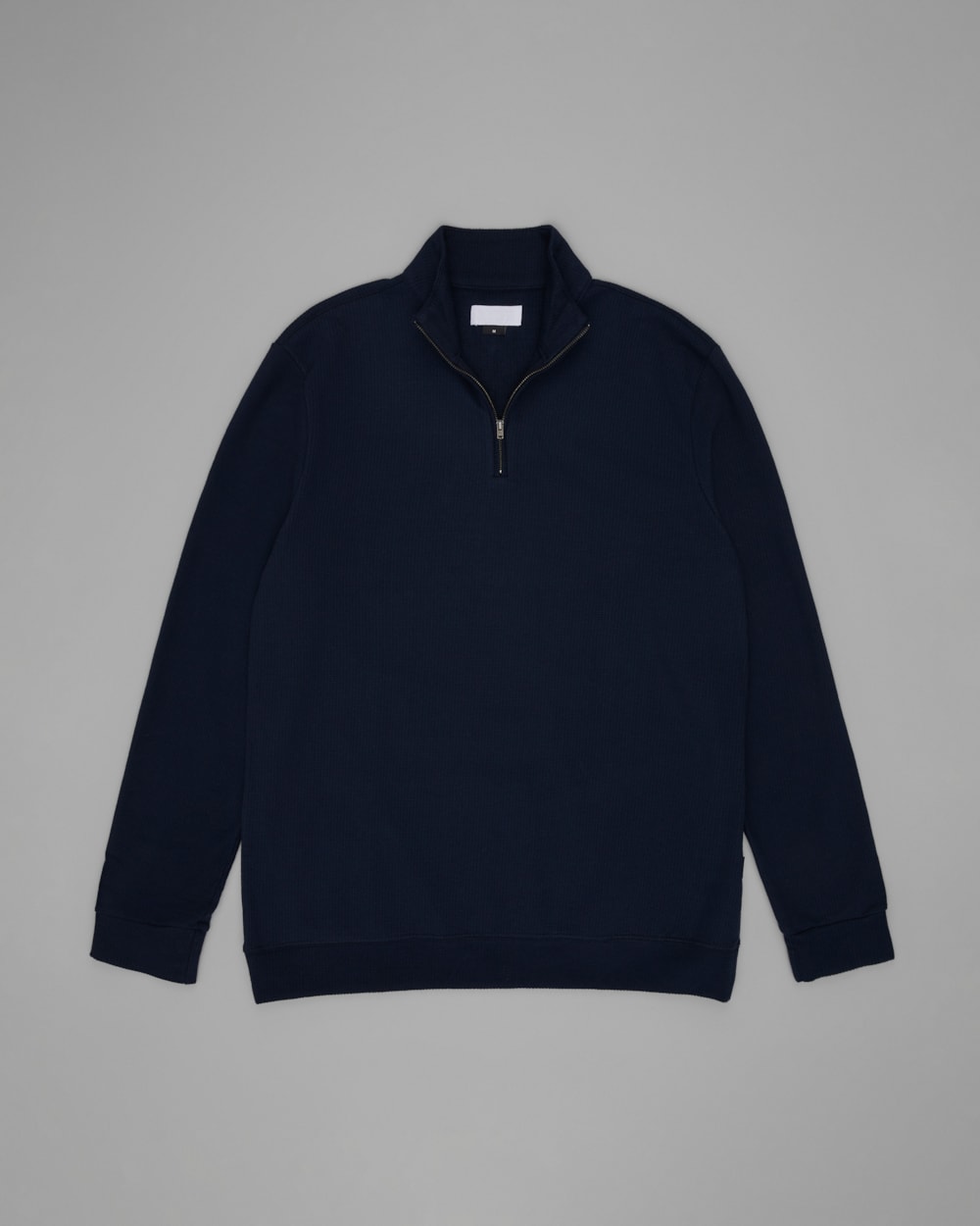 Blusa com Linho e Modal Meio Zíper