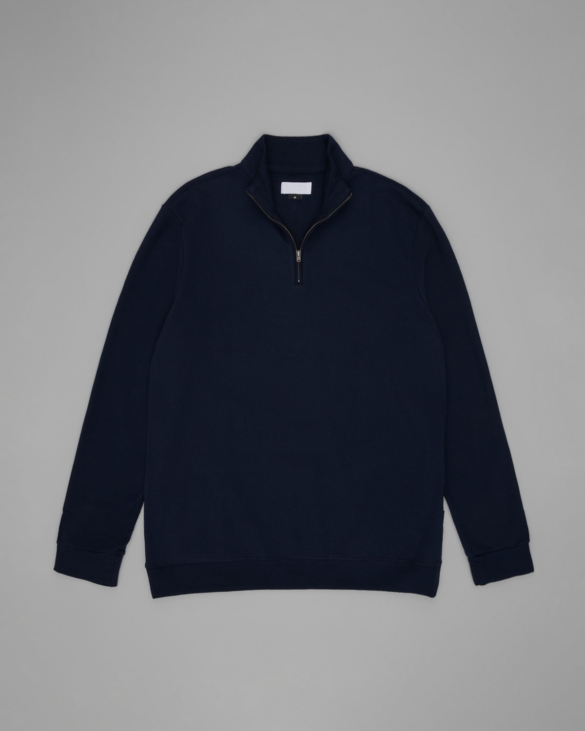 Blusa com Linho e Modal Meio Zíper