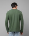 Blusa henley waffle-verde-pp