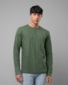 Blusa henley waffle-verde-p