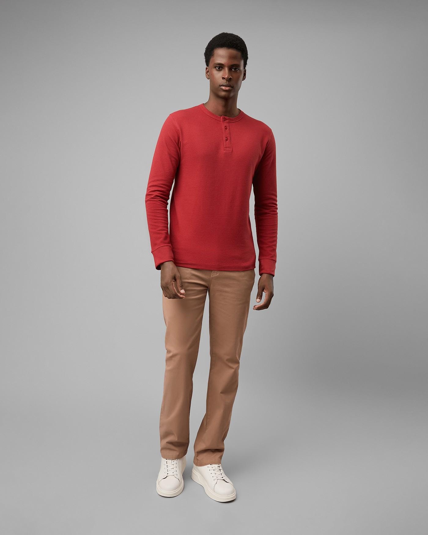 Blusa Henley Waffle - Frete Rápido e Garantia de Qualidade!