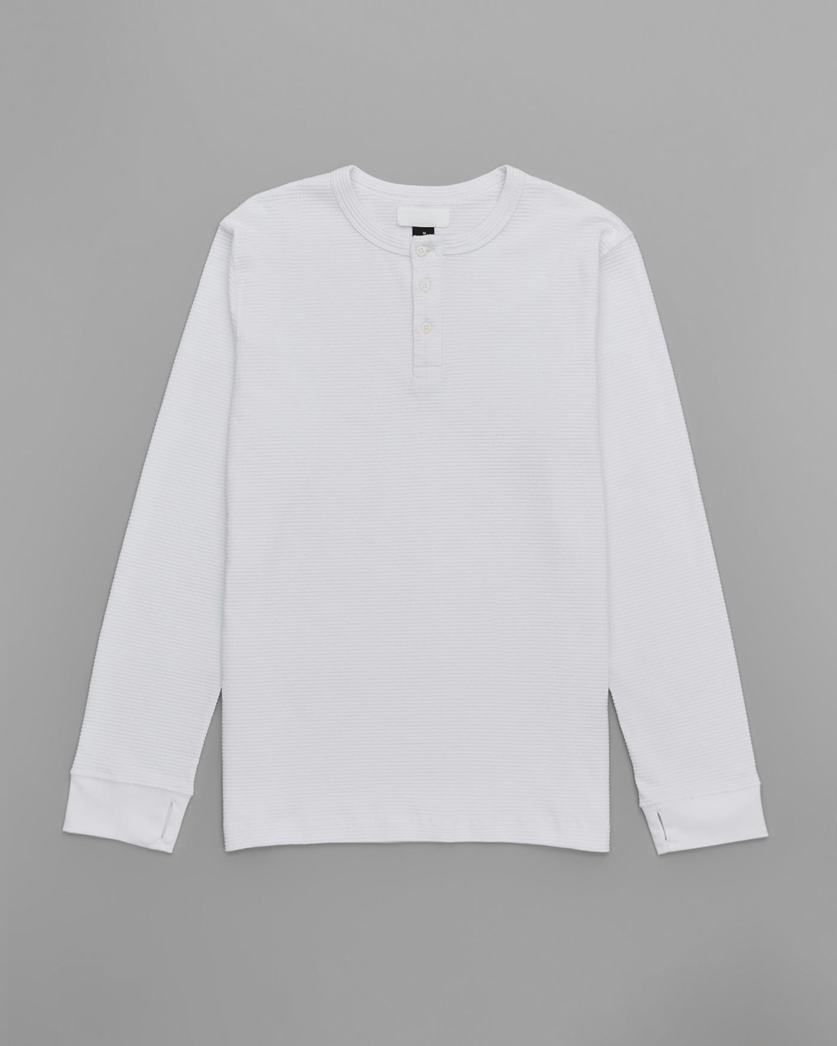 Blusa Henley Waffle