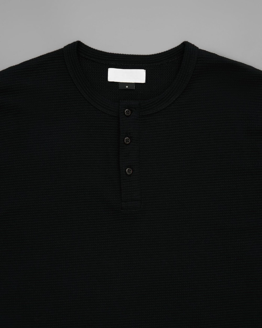 Blusa Henley Waffle