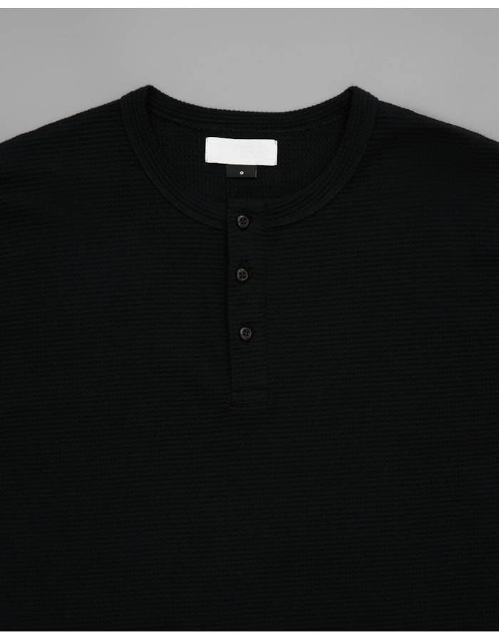 Blusa Henley Waffle