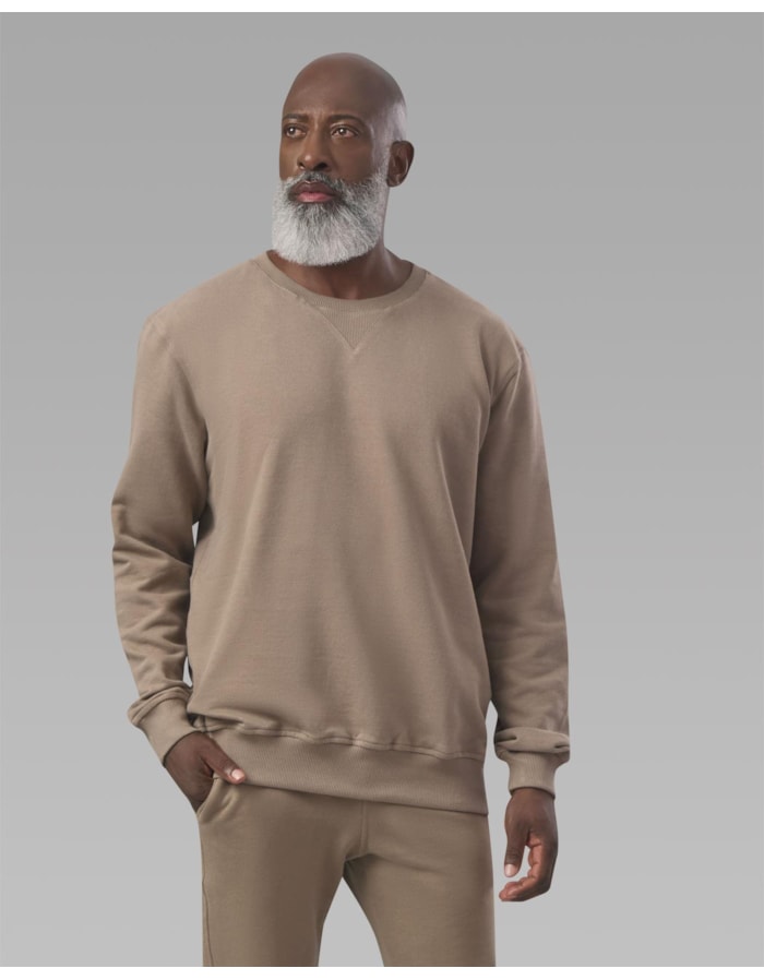 Blusa moletom algodão orgânico-bege-ggg