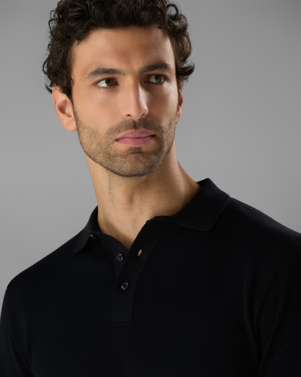 Blusa Polo Tricot Slim