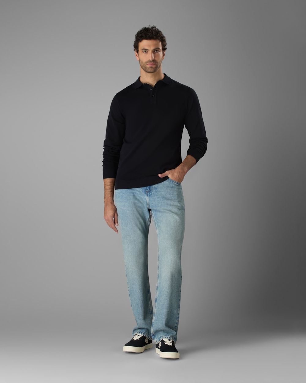 Blusa Polo Tricot Slim