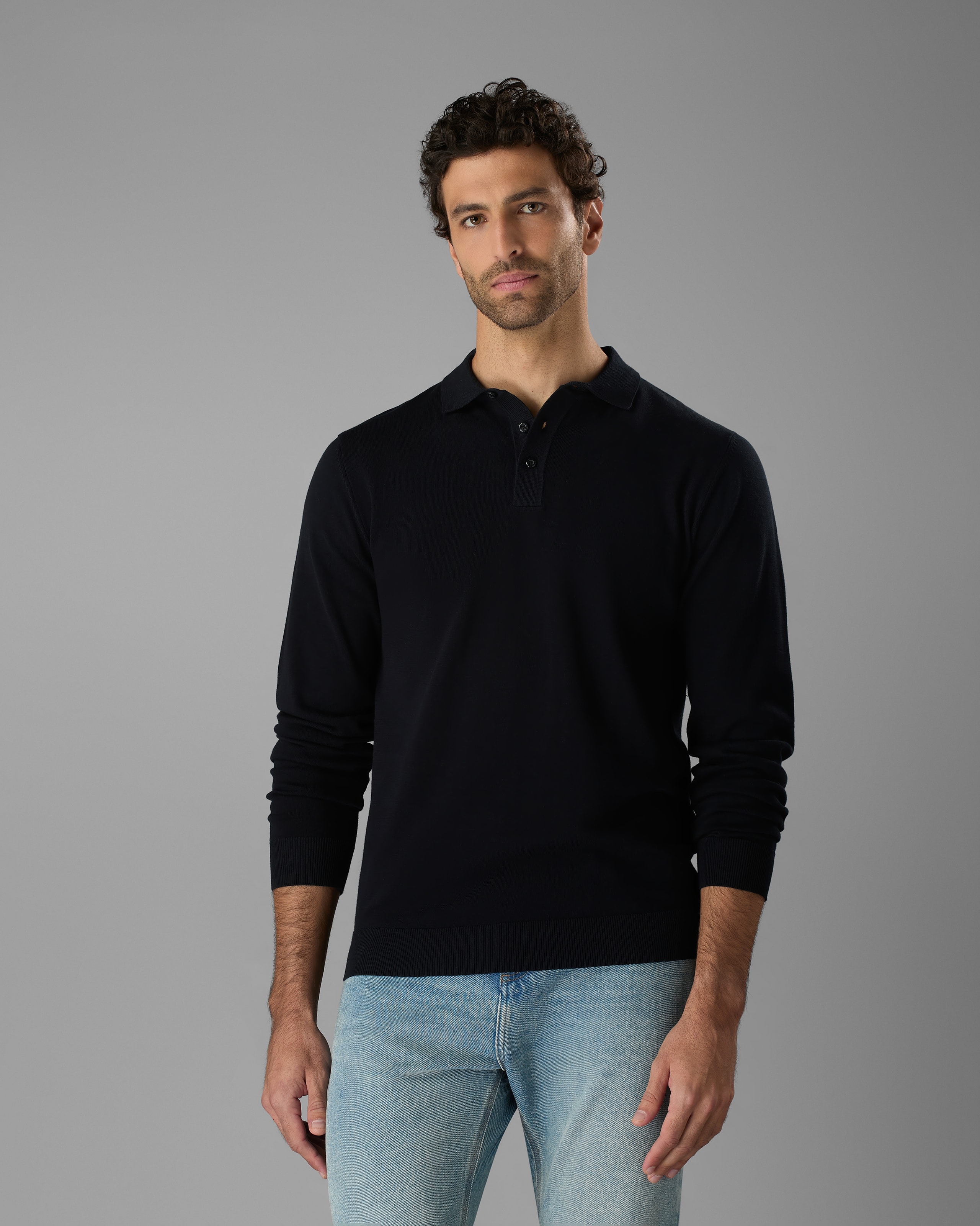 Blusa Polo Tricot Slim
