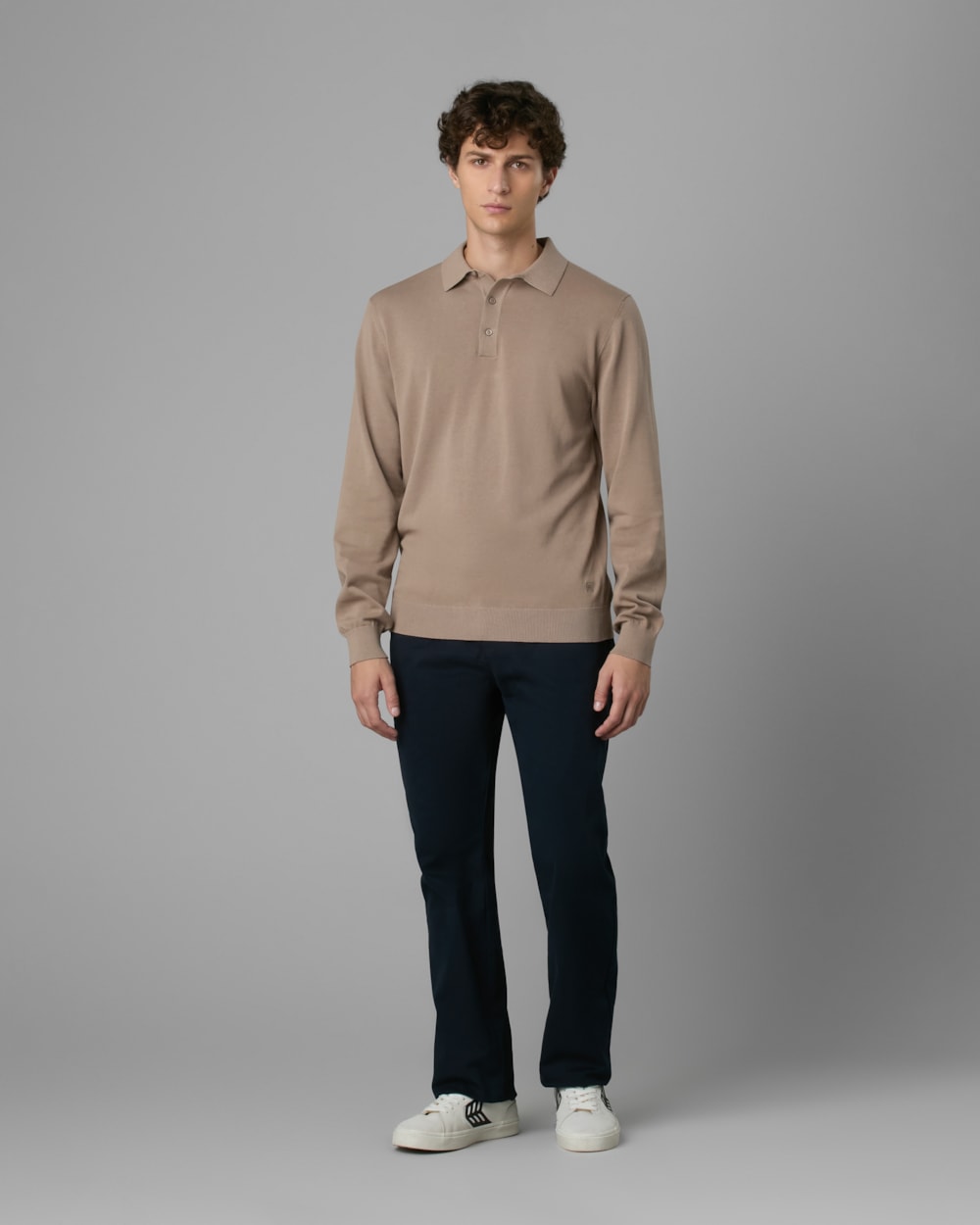 Blusa Polo Tricot Slim