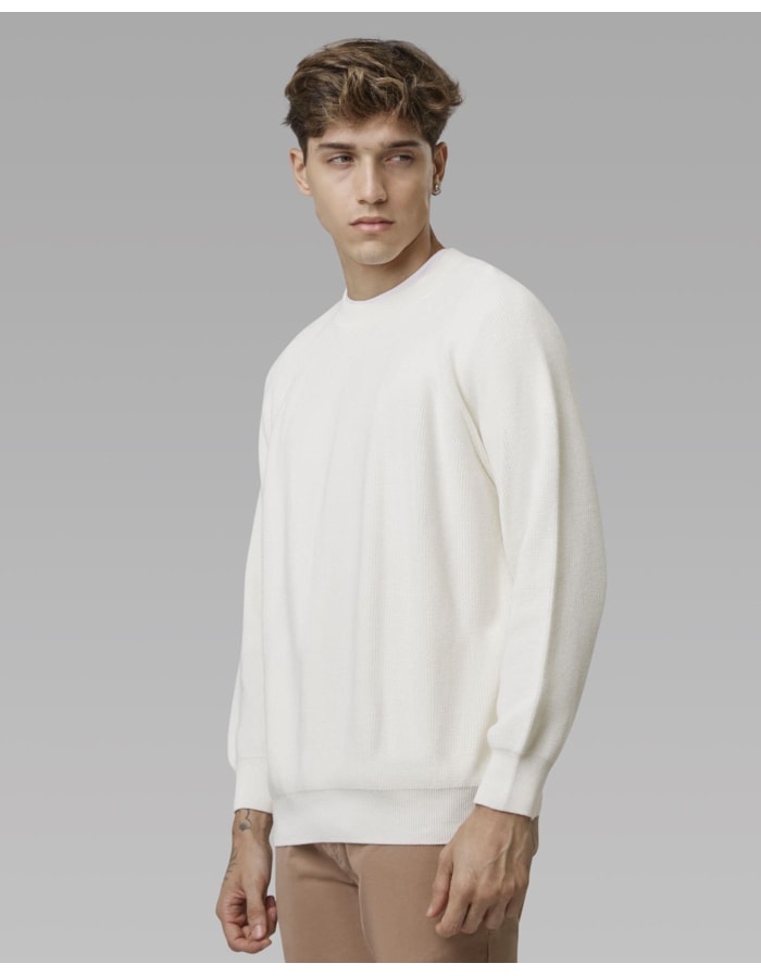 Blusa tricot canelado-off white-g