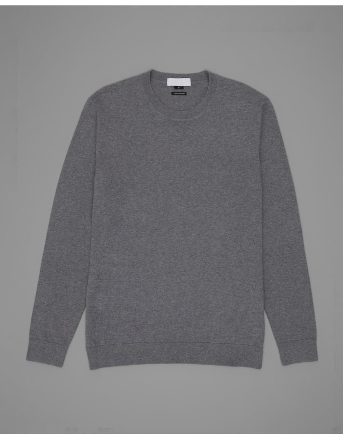 Blusa tricot com cashmere-cinza-g