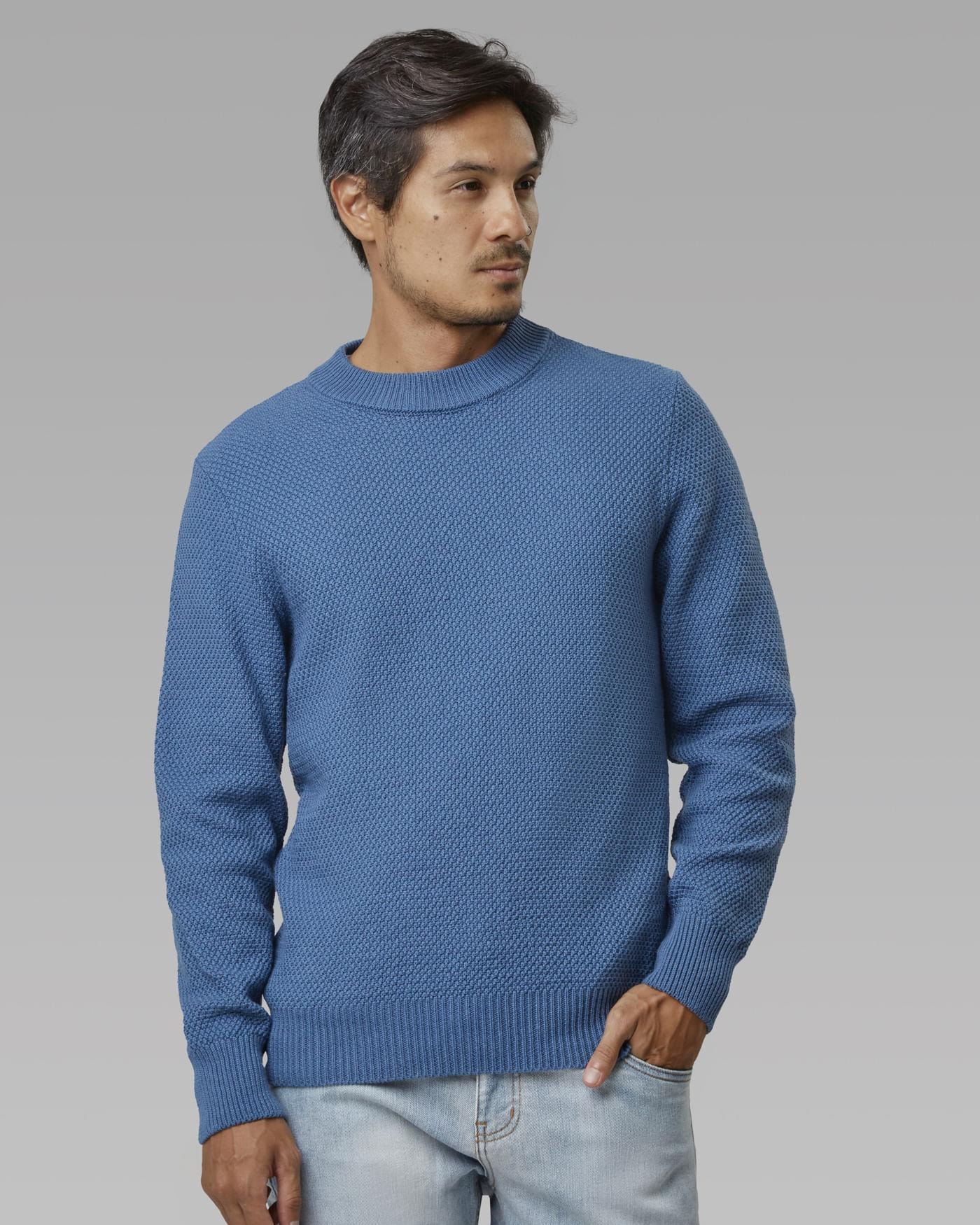 Blusa Tricot Ponto Favo