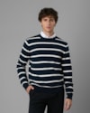 Blusa tricot slim-azul-g