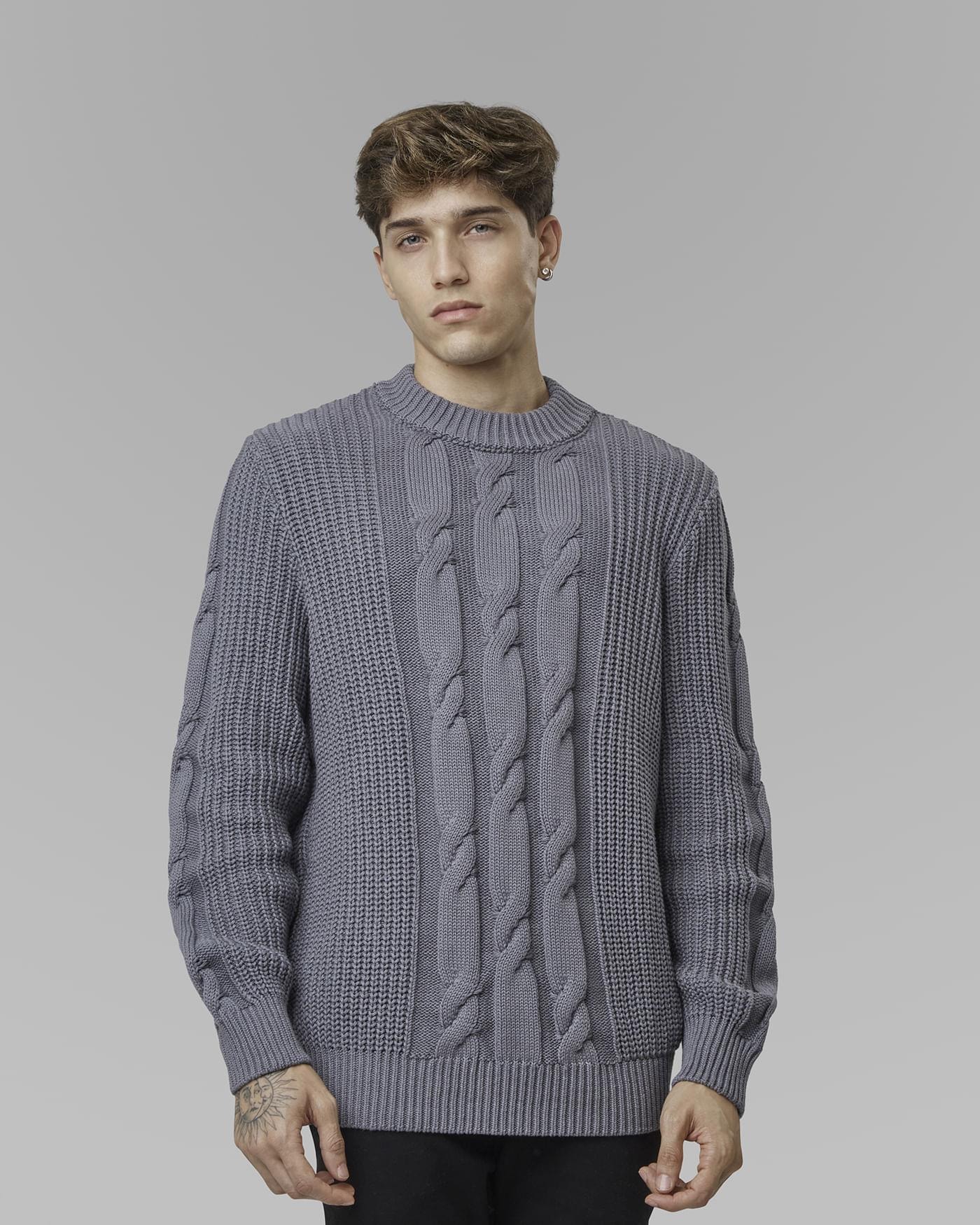 Blusa Tricot Trançado