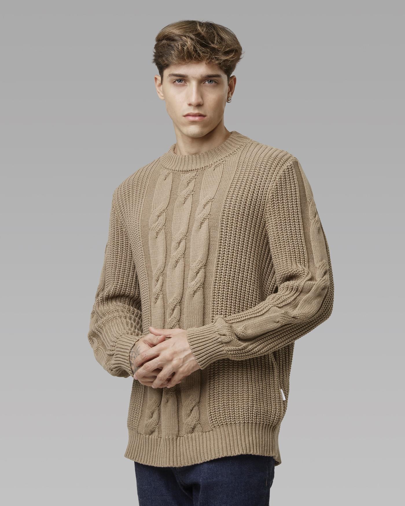 Blusa Tricot Trançado