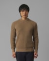 Blusa tricot waffle-bege-g