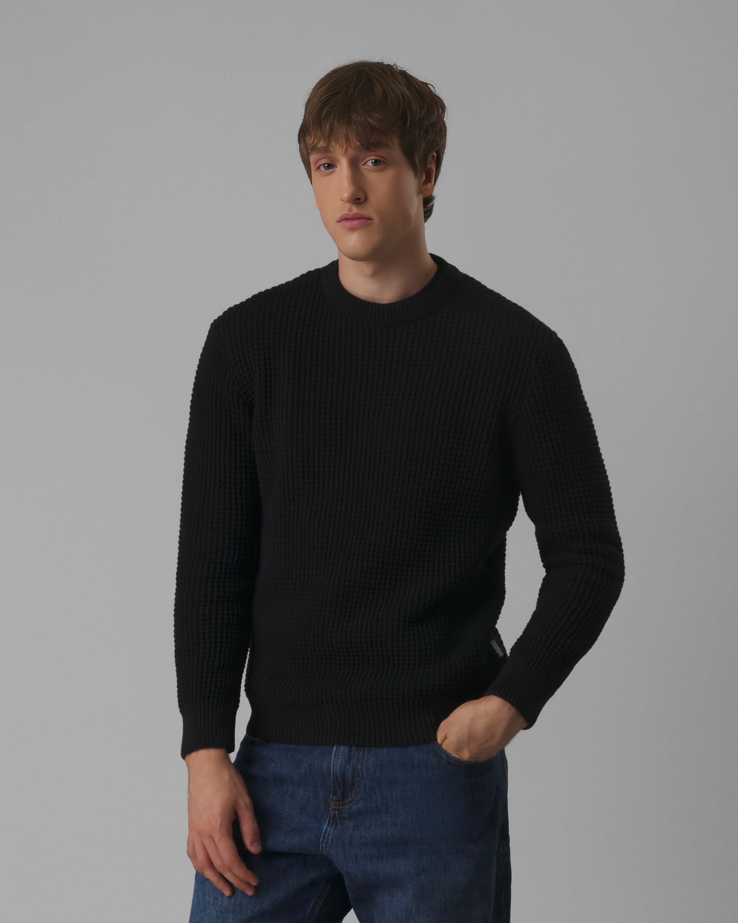 Blusa Tricot Waffle