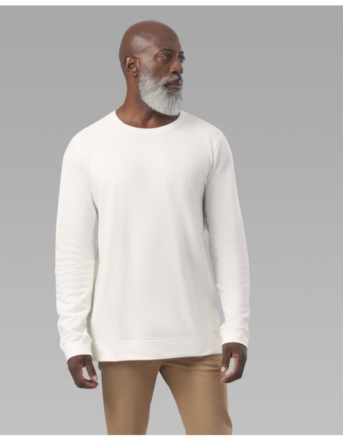 Blusa waffle-off white-ggg