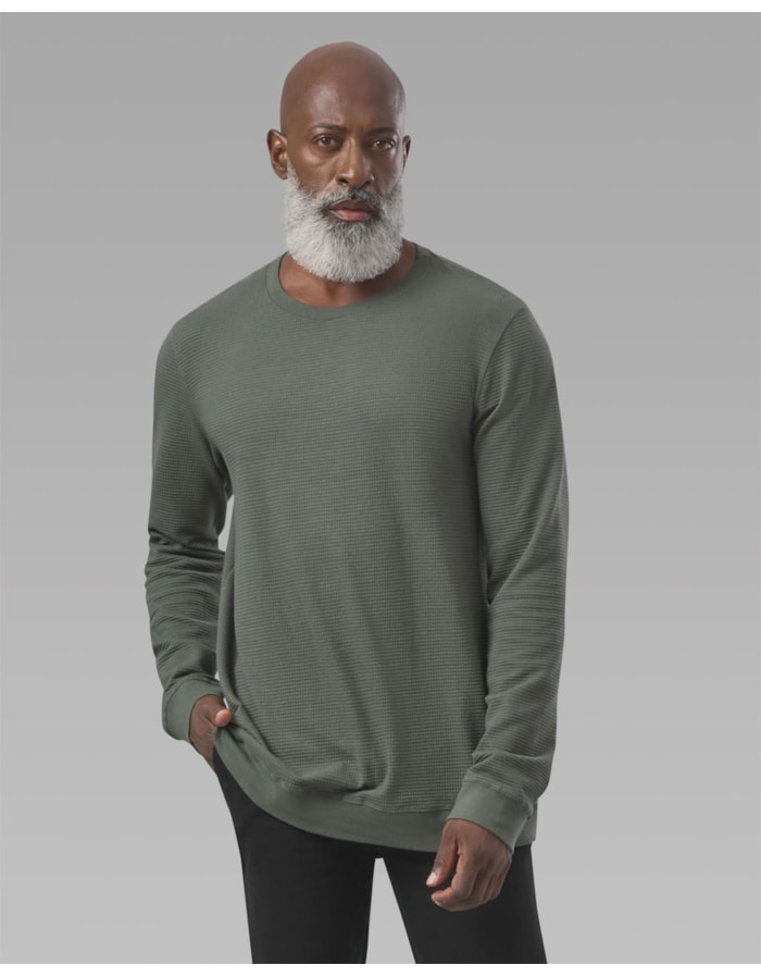 Blusa waffle-verde-ggg