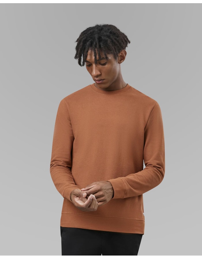 Blusa waffle-cobre-gg