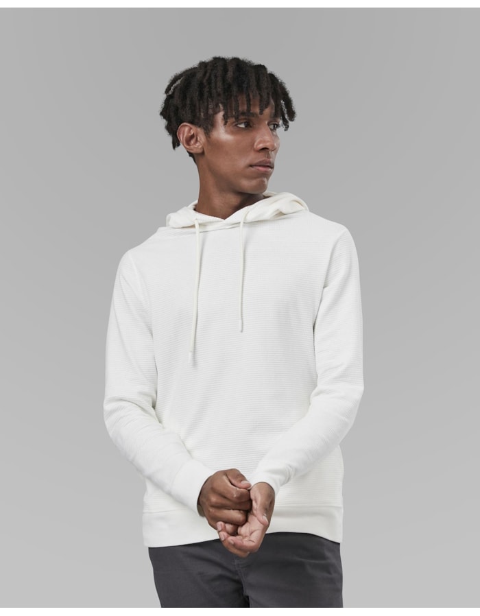 Blusa waffle capuz-off white-ggg