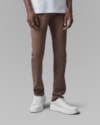 Calça 5 pockets sarja slim-marrom-36