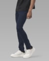 Calça 5 pockets sarja slim-azul-46