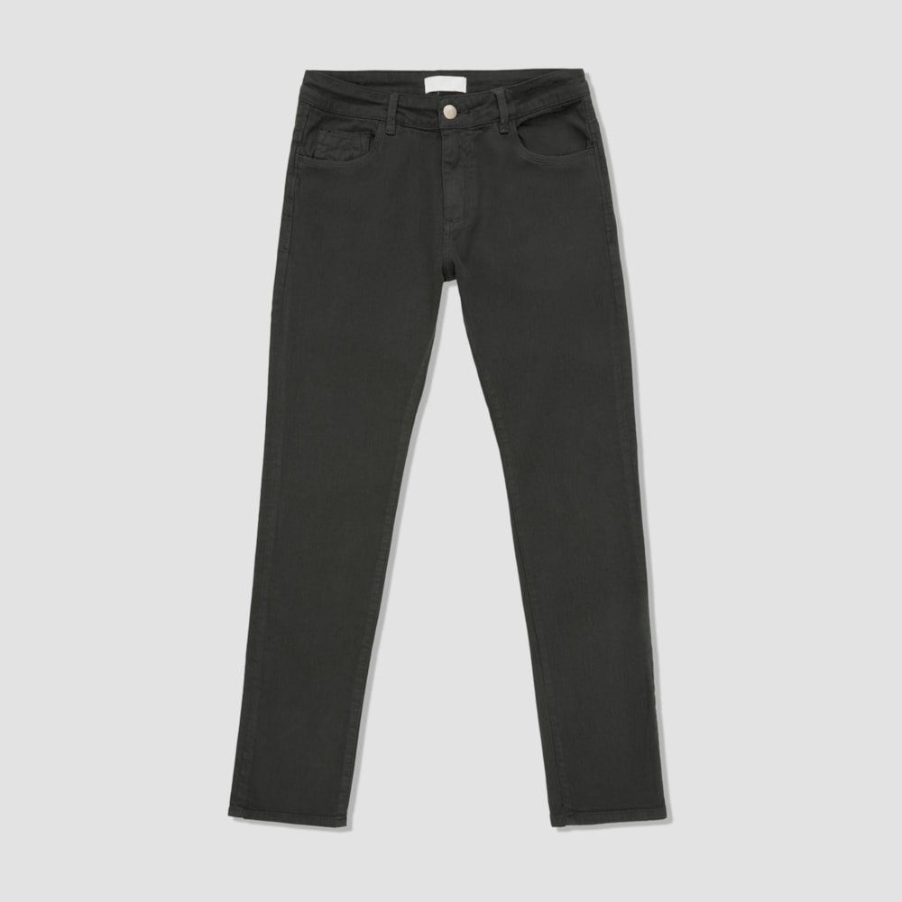 Calça 5 Pockets Sarja Slim