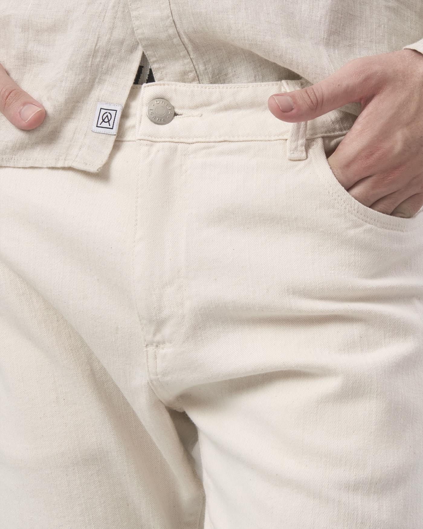 Calça 5 Pockets Sarja Slim