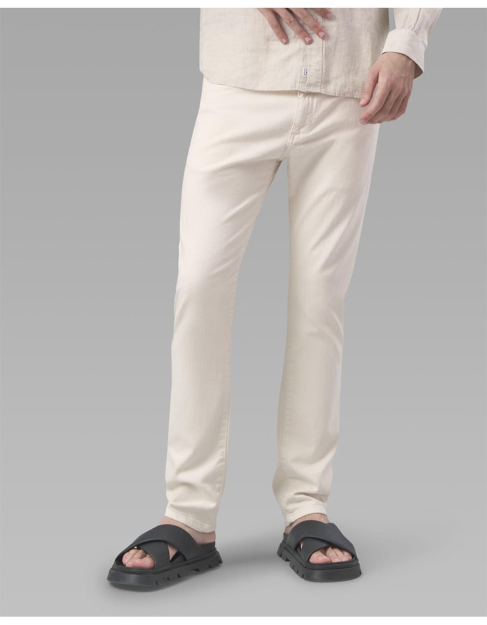 Calça 5 Pockets Sarja Slim