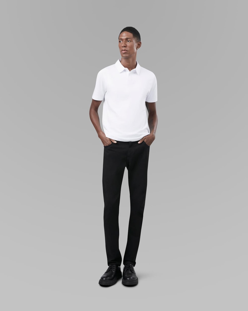 Calça 5 Pockets Sarja Slim