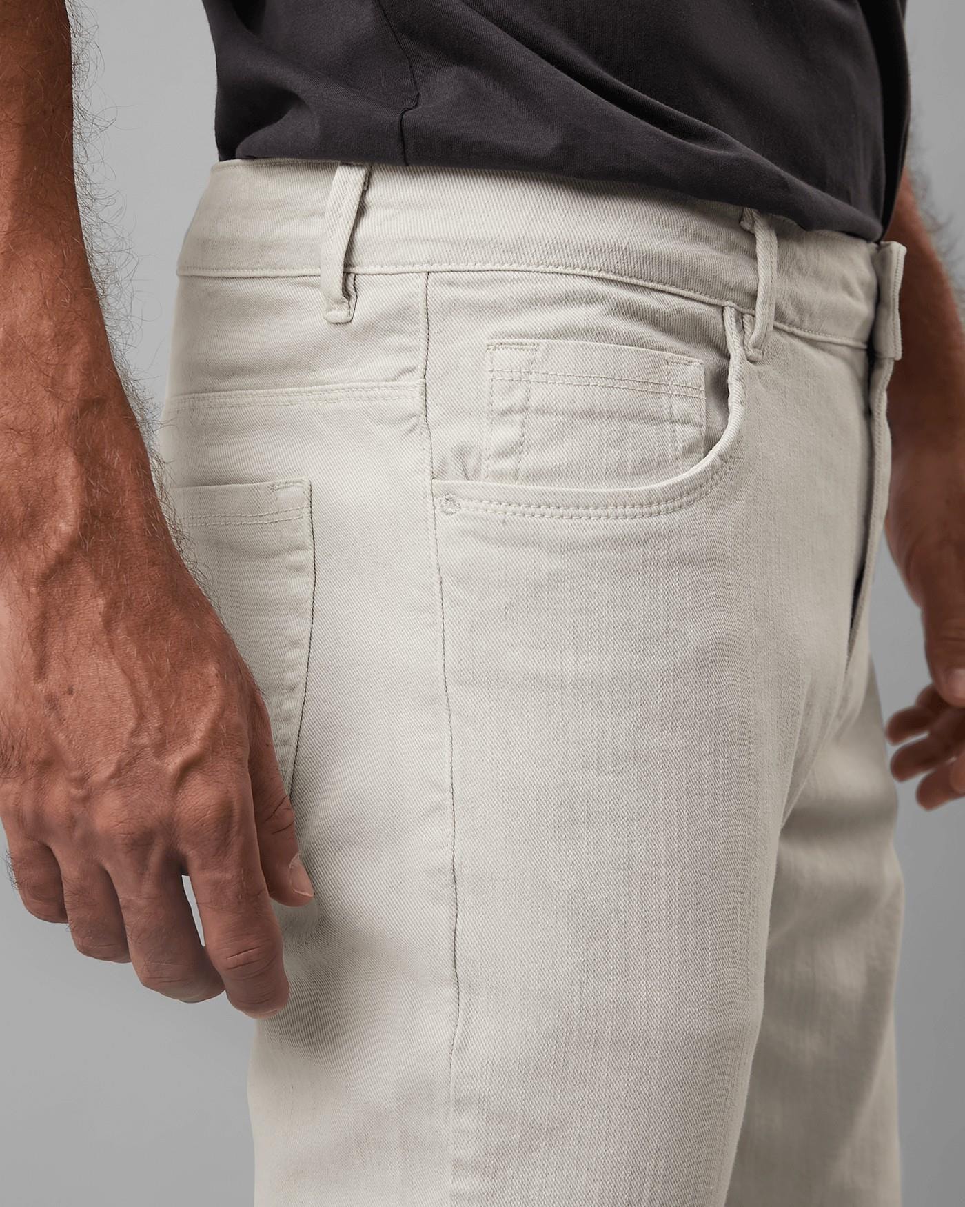 Calça 5 Pockets Sarja Slim